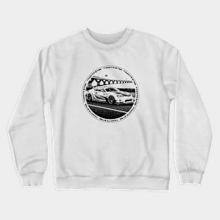 TOYOTA GT86 Black 'N White 4 Crewneck Sweatshirt